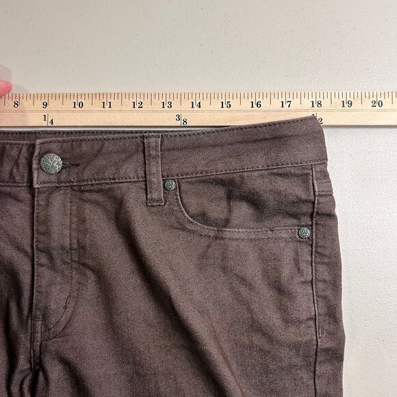 prAna Jeans Womens Brown Kara Pant 14/32‎ Low Rise Hiking Outdoor W4KARA115 - Picture 9 of 13
